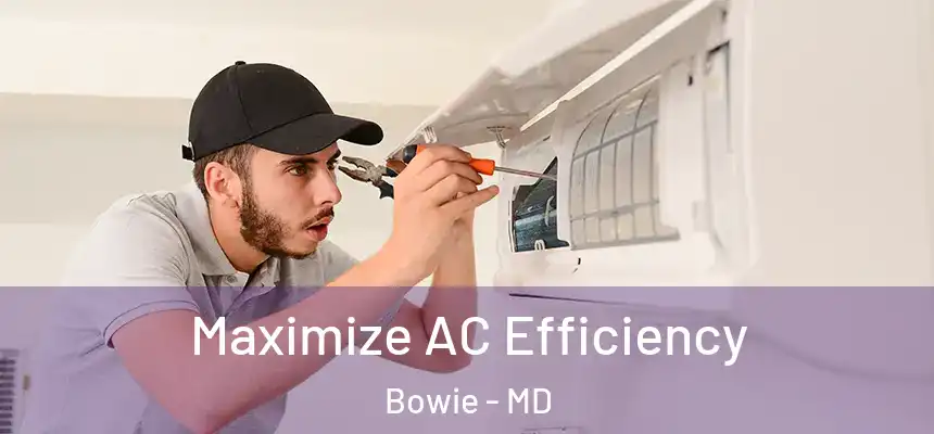 Maximize AC Efficiency Bowie - MD